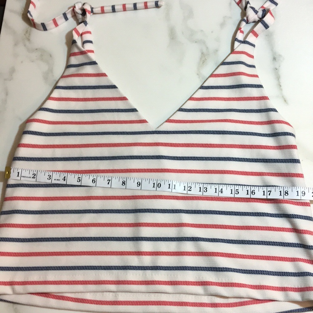 HP๐Zara Red/White/Blue Shirt Large Size/Tank Top - Picture 8 of 8